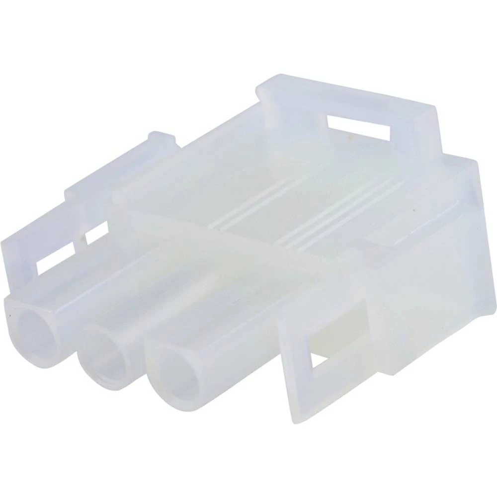 Molex 50841035 2.13mm Diameter MLX Power Crimp Housing Plug, 3 Circuits, Natural slika
