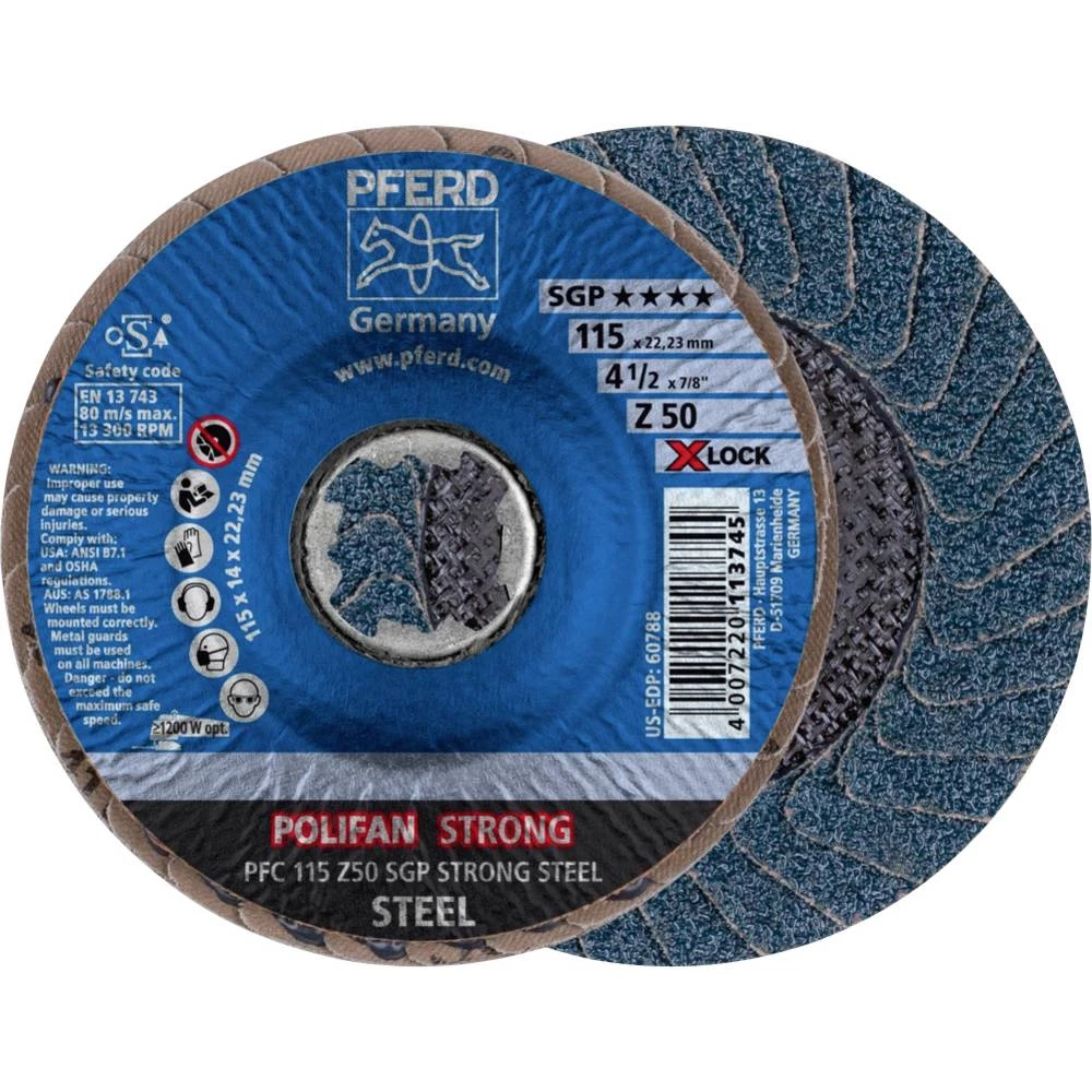 PFERD 67788118 PFERD preklopni disk promjer 115 mm    10 St. slika