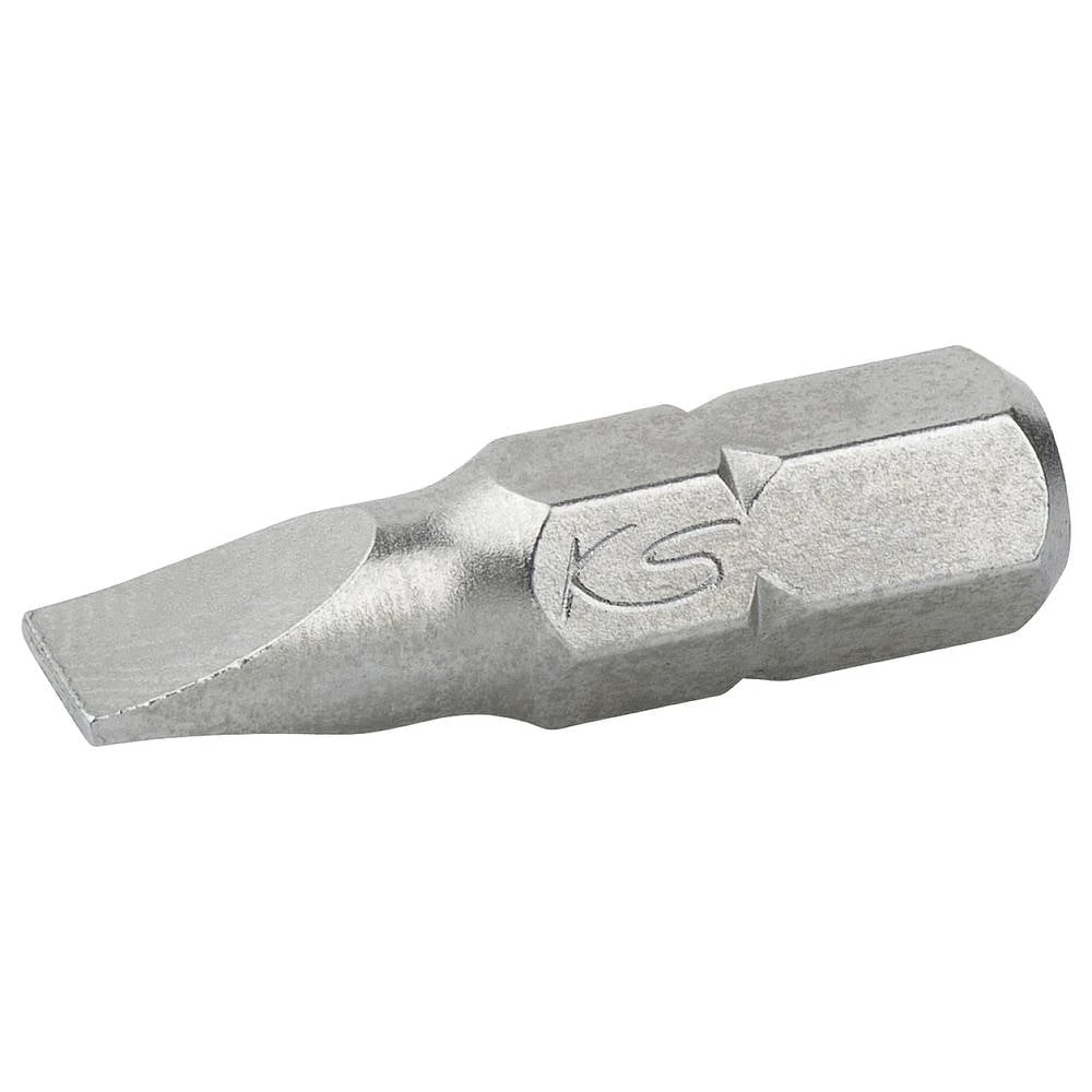 KS Tools 911.3307 pljosnati bit 7 mm S2 čelik poniklovani C 6.3 kom. slika