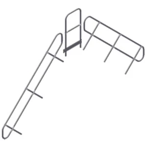 ZARGES 42359970 stenice,f. Prelaz,60° Nagib 10 kom. f. 10 nivoa 1 kom. slika