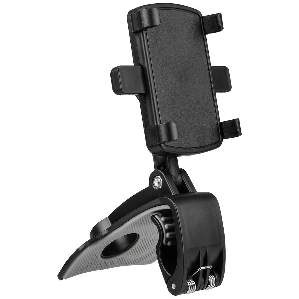 Držač za pametni telefon u automobilu s priključkom za kontrolnu ploču Eufab   držač za mobitel 360 ° rotirajući 95 mm (max) 7 palac (max) slika