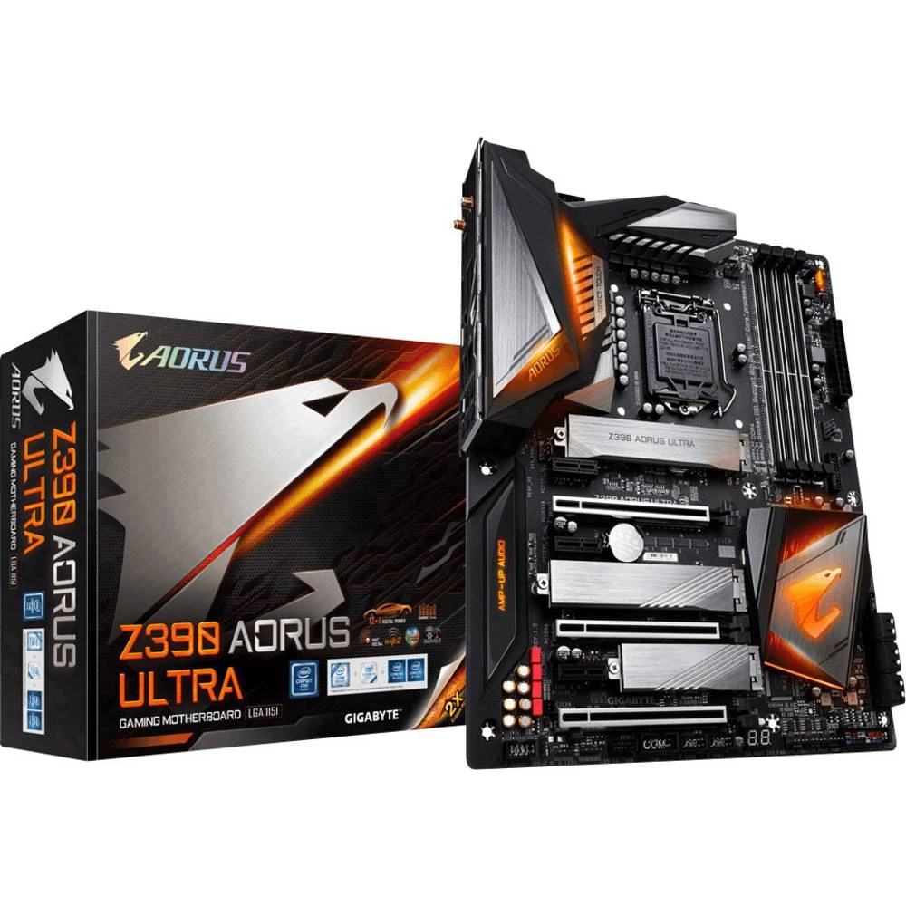 Matična ploča Gigabyte Z390 AORUS ULTRA Baza Intel&reg; 1151v2 Faktor oblika ATX Set čipova matične ploče Intel&reg; Z390 slika