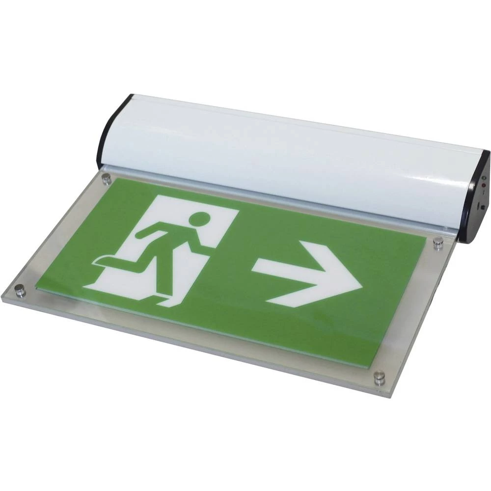 Sensorit W LED osvjetljenje za izlaz u nuždi Montaža na strop, Zidna montaža Lijevo, Lijevo, Prema gore slika
