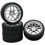 Reely 1:10 cestovni model, sportski automobil  kompletni kotači Eagle 5 duplih krakova srebrna 4 St.