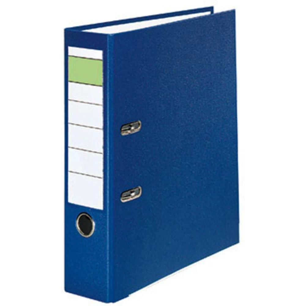 Mapa DIN A4 Širina hrpta: 80 mm Plava boja 2 nosača 10077915 slika