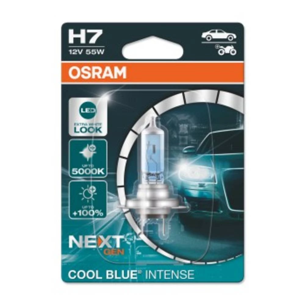 OSRAM 4062172395038 halogena žarulja COOL BLUE® INTENSE H7 55 W 12 V slika