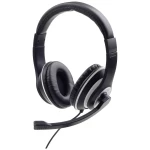 Gembird   Over Ear Headset žičani  crna, bijela  kontrola glasnoće, slušalice s mikrofonom