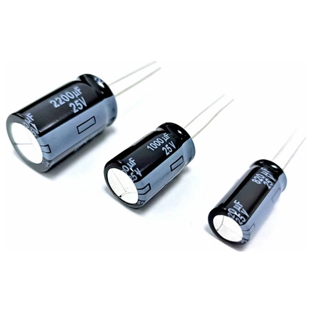 Panasonic elektrolitski kondenzator radijalno ožičen 1.000 µF 25 V 20 % 1 kom. slika