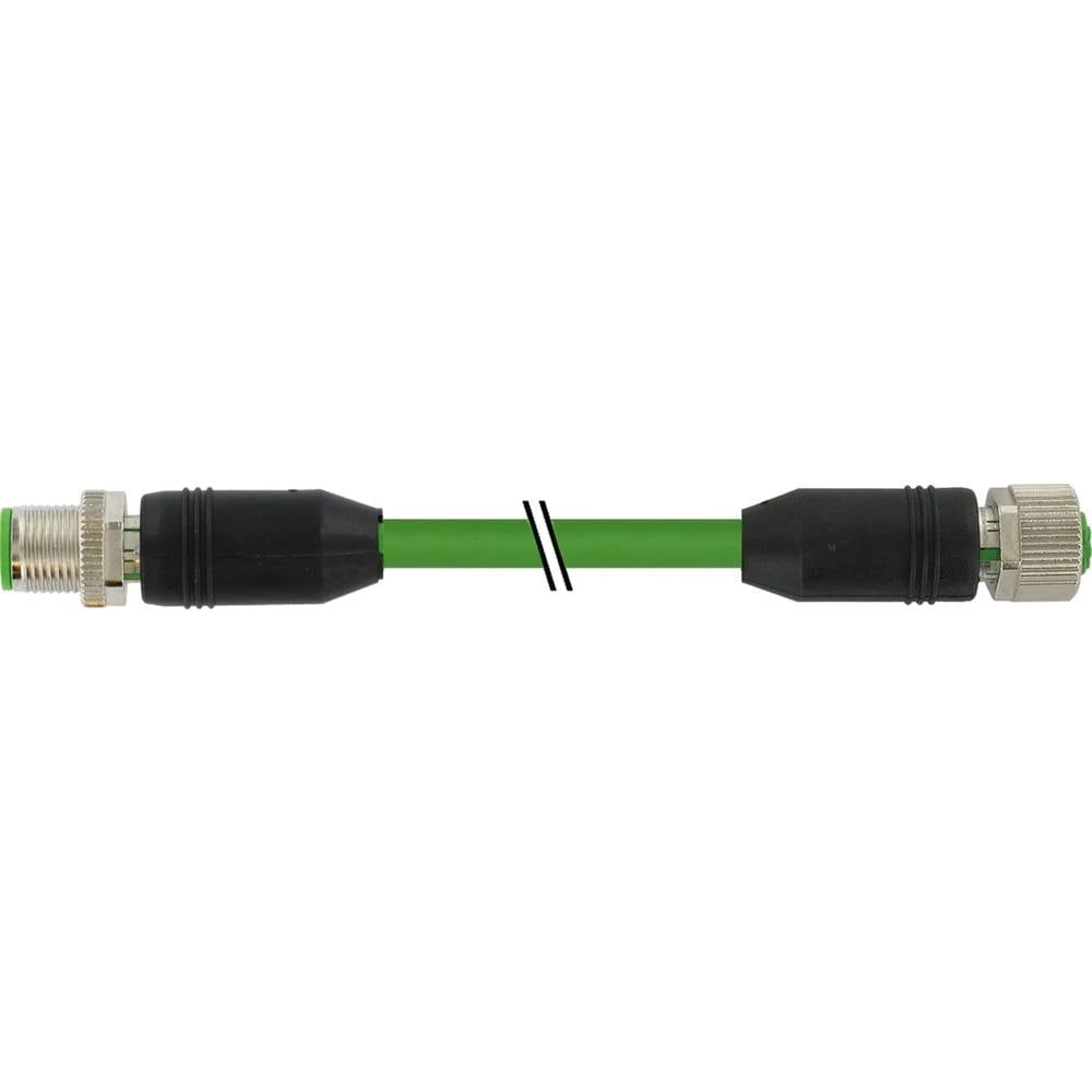 Murrelektronik 7000-46041-8020100 utični konektor za senzor/aktivator, konfekcionirani M12 x 1 ravni muški konektor, žže slika