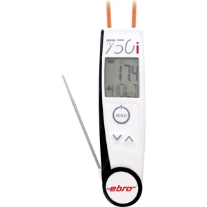 Infracrveni termometar i ubodni termometar (HACCP) ebro TLC 750i Optika 2:1 -50 Do +250 °C HACCP usklađen, Kontaktno mjerenje, B slika