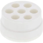 Wiska MFD 63/03/065 RW višestruki uložak za brtvljenje otporno na udarce, zaštita od eksplozija, sa zaštitom od potega   M63  plastika bijela 25 St.