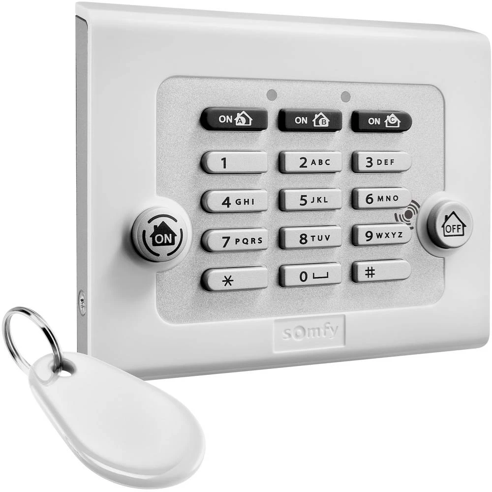 Bežična tipkovnica s RFID čitačem Somfy 2401241 Somfy Protexiom slika
