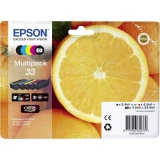 Epson Tinta T3337, 33 Original Kombinirano pakiranje Crn, Foto crna, Cijan, Purpurno crven, Žut C13T33374511