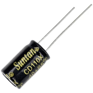 Suntan TS13DE1E102MSB0B0R elektrolitski kondenzator 5 mm 1000 µF 25 V 20 % (D x Š) 17 mm x 10 mm 5 St. slika