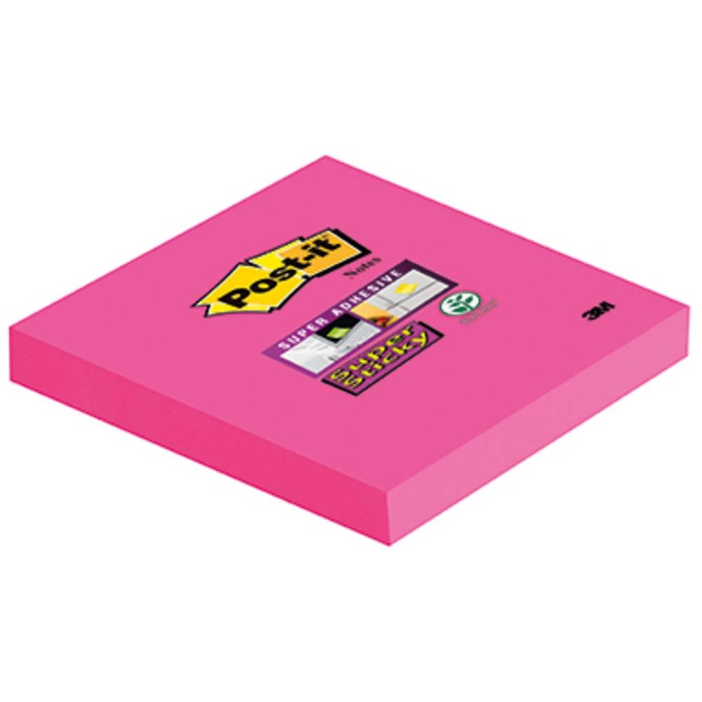 Post-it Ljepljiva bilješka 654SPI 76 mm x 76 mm Ultraružičasta 90 Stranica slika