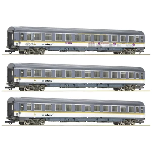 Roco 74018 H0 set od 3 Eurofima vagona alex državnih željeznica slika