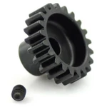 Mali zupčanik motora ArrowMax Tip modula: 1.0 Promjer bušotine: 5 mm Broj zubaca: 21