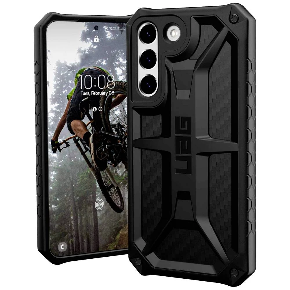 Urban Armor Gear Monarch vanjska torbica za mobilni telefon Samsung Galaxy S22 karbon crna boja slika