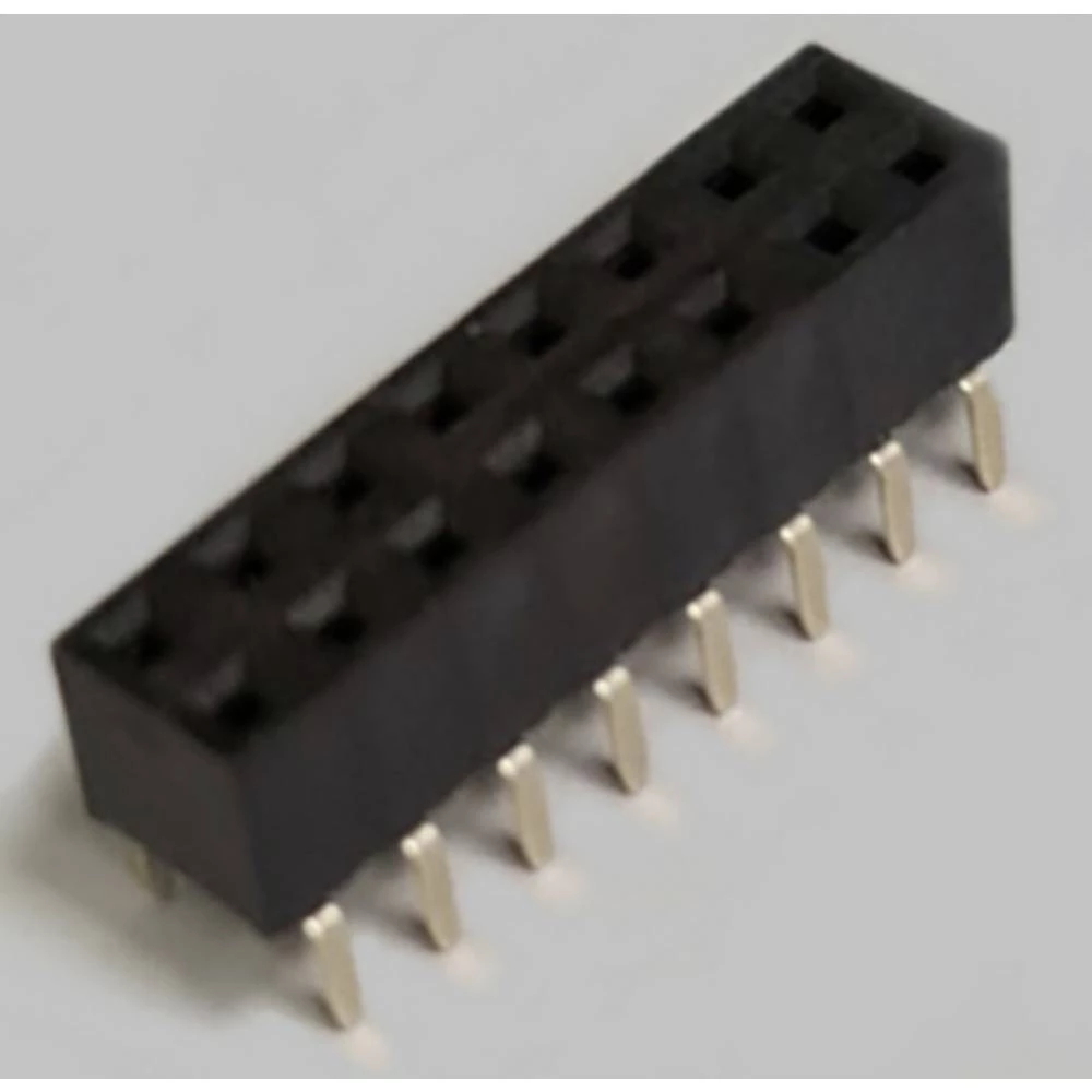 BKL Electronic standardna letva sa ženskim kontaktima Broj redova: 2 Broj polova po redu: 8 10122225 1 St. Tube slika