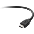 Belkin HDMI Priključni kabel [1x Muški konektor HDMI - 1x Muški konektor HDMI] 3 m Crna slika