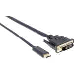 Manhattan 152471 DisplayPort / USB-C adapter [1x muški konektor USB-C™ - 1x muški konektor displayport] crna 100.00 cm