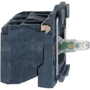 Pomoćni prekidač, LED element s ugradbenim adapterom, s grlom za žarulju 1 zatvarač bijele boje, tipkalno 24 V/DC, 24 V/AC Schne slika