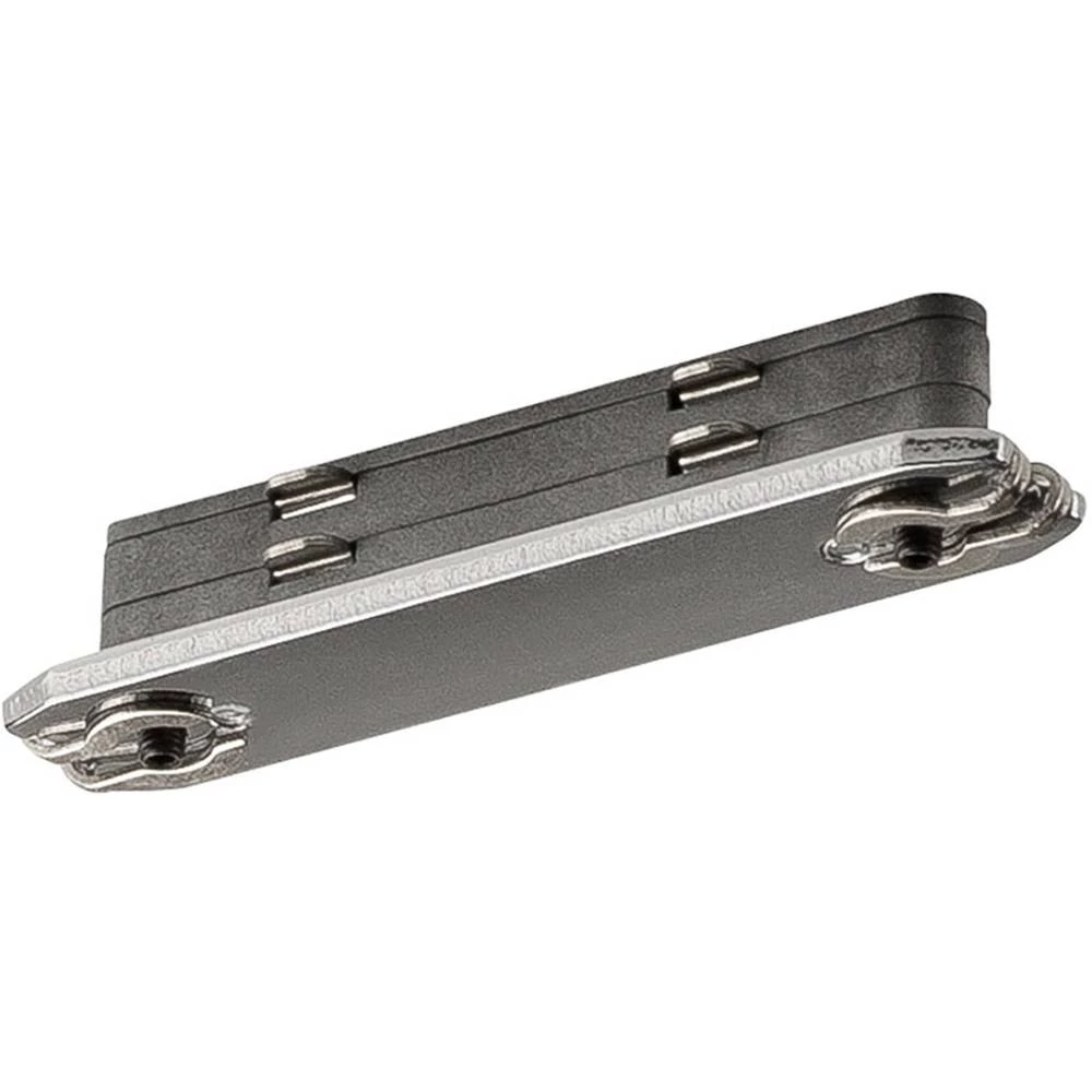 Visokonaponski sustav šina-komponente Uzdužni priključak SLV D-Track 172134 Srebrnosiva slika