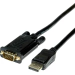 Value DisplayPort priključni kabel 2.00 m 11.99.5802 crna [1x muški konektor displayport - 1x muški konektor vga]