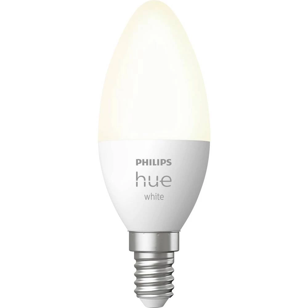 Philips Lighting Hue LED žarulja 871951432066600 Energetska učinkovitost 2021: F (A - G) Hue White E14 Einzelpack 470lm slika