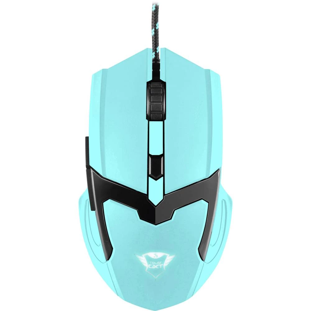Trust GXT 101 USB gaming miš Laser Osvjetljen Plava boja slika