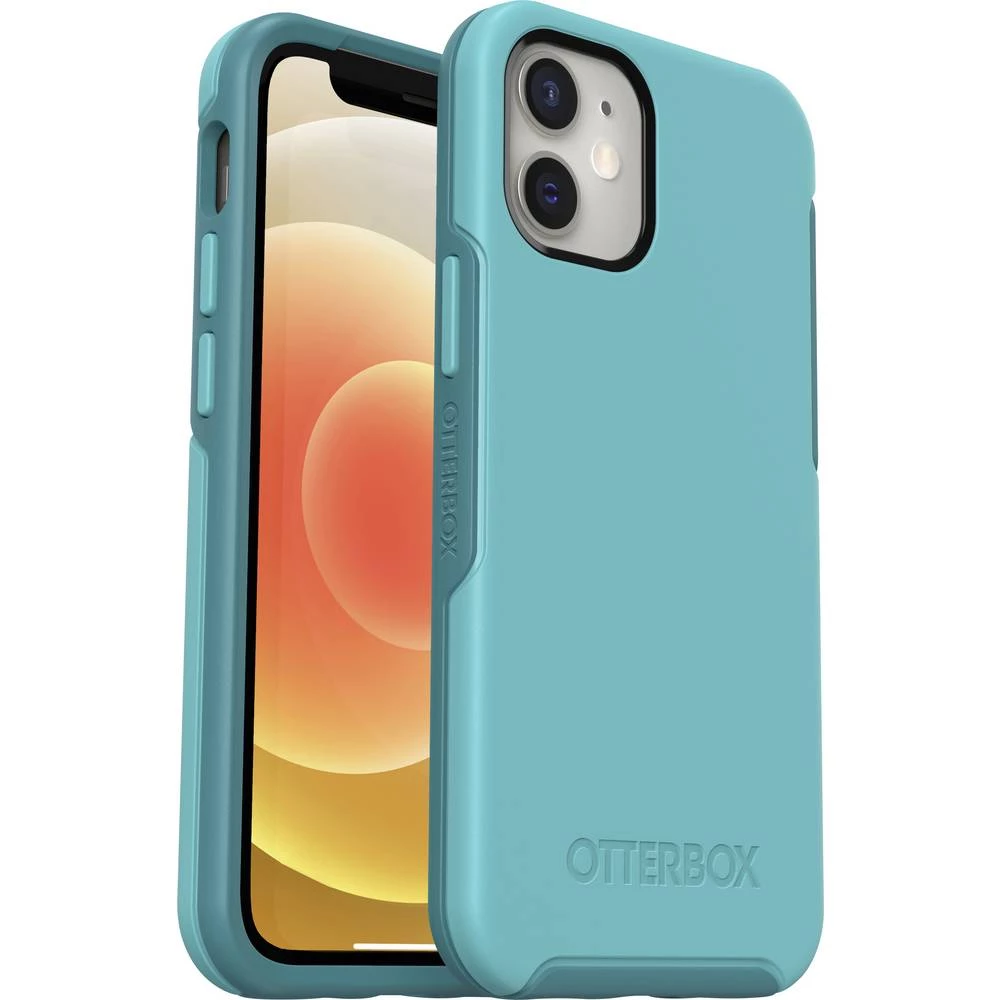 Otterbox  Symmetry  stražnji poklopac za mobilni telefon  Apple  iPhone 12 mini  tirkiznoplava slika