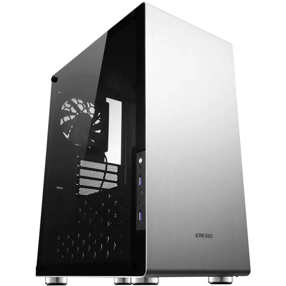 Jonsbo U4 SILVER midi-tower kućište za igraće računalo, kućište srebrna slika