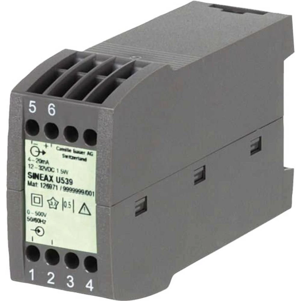 Camille Bauer Odašiljač za izmjenični napon s pomoćnim priključkom napajanja, tip Sineax U 539 slika