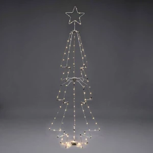 LED božično drvce LED Konstsmide 3947-283 Bijela slika