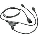 LINDY struja priključni kabel [2x ženski konektor IEC c13, 10 a - 1x muški konektor IEC, c14] 2.00 m