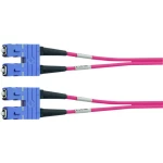 Staklena vlakna Svjetlovodi Priključni kabel [1x Muški konektor SC - 1x Muški konektor SC] 50/125 µ Multimode OM4 3 m Tele