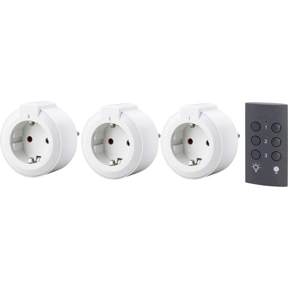 Bežični prekidač-set Unutrašnje područje 1000 W GAO 4515 slika