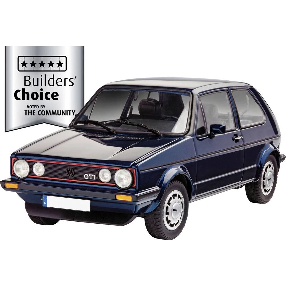 Revell 07673 VW Golf Gti Builders-Choice model automobila za sastavljanje 1:24 slika