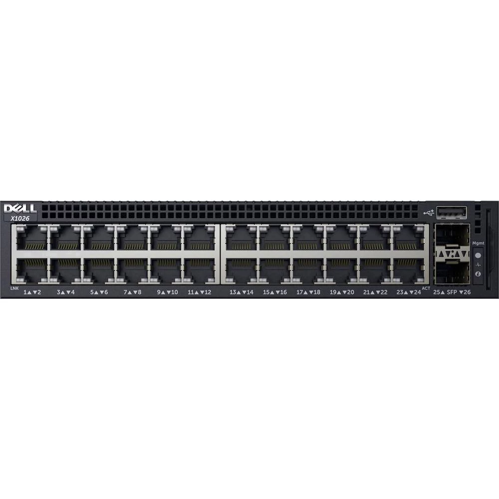Mrežni preklopnik Dell X1026 - Switch - L2+ 1 Gbit/s slika