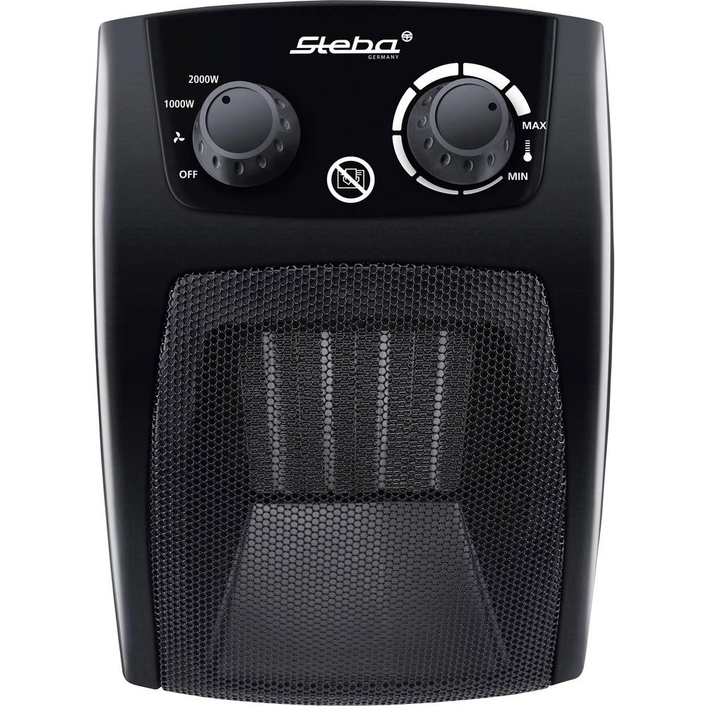 Ventilatorski grijač 30 m&sup2; Crna Steba Germany 39.23.00 slika