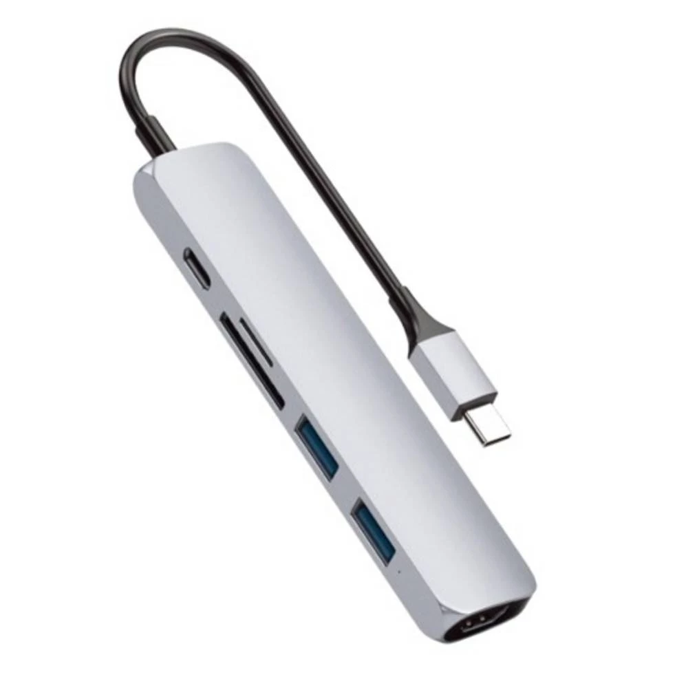 HyperDrive HD22E-SILVER USB-C ™ priključna stanica slika