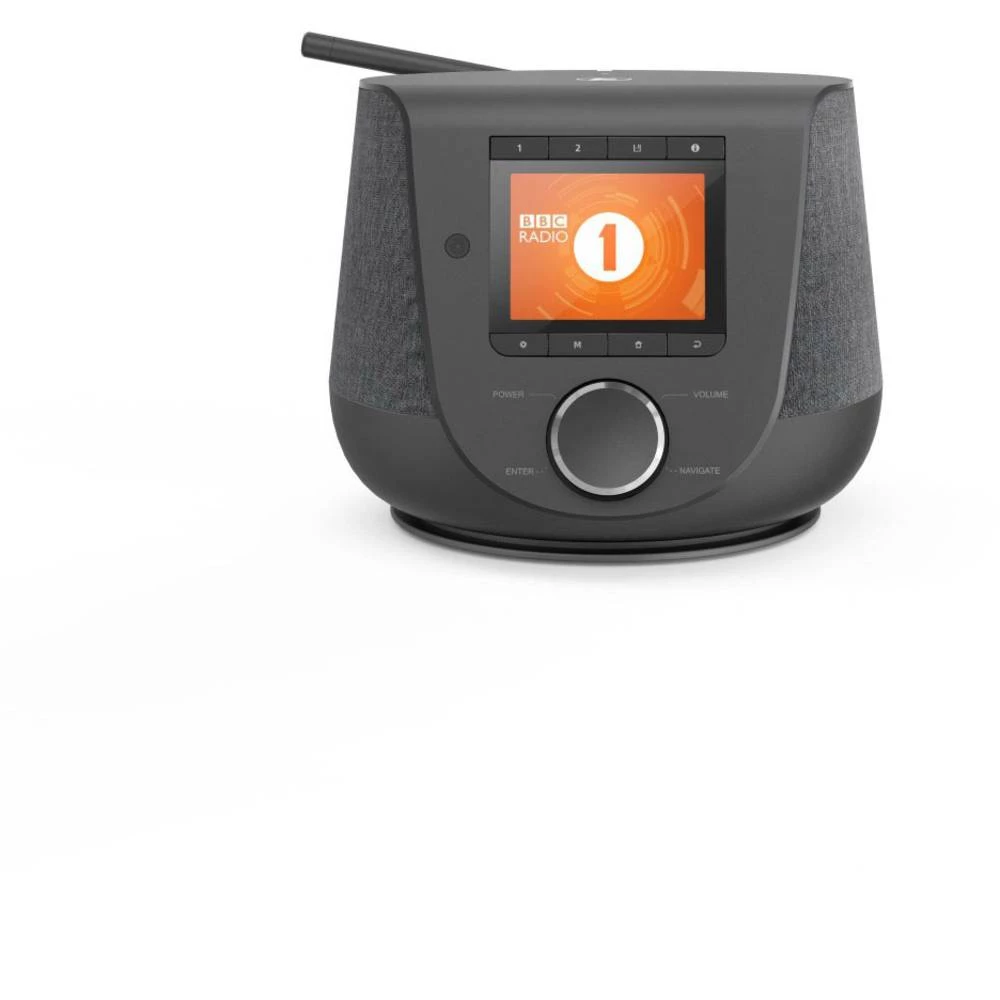Hama DIR3200SBT Internet Stolni radio AUX, Bluetooth, DAB+, USB, WLAN Spotify Crna slika