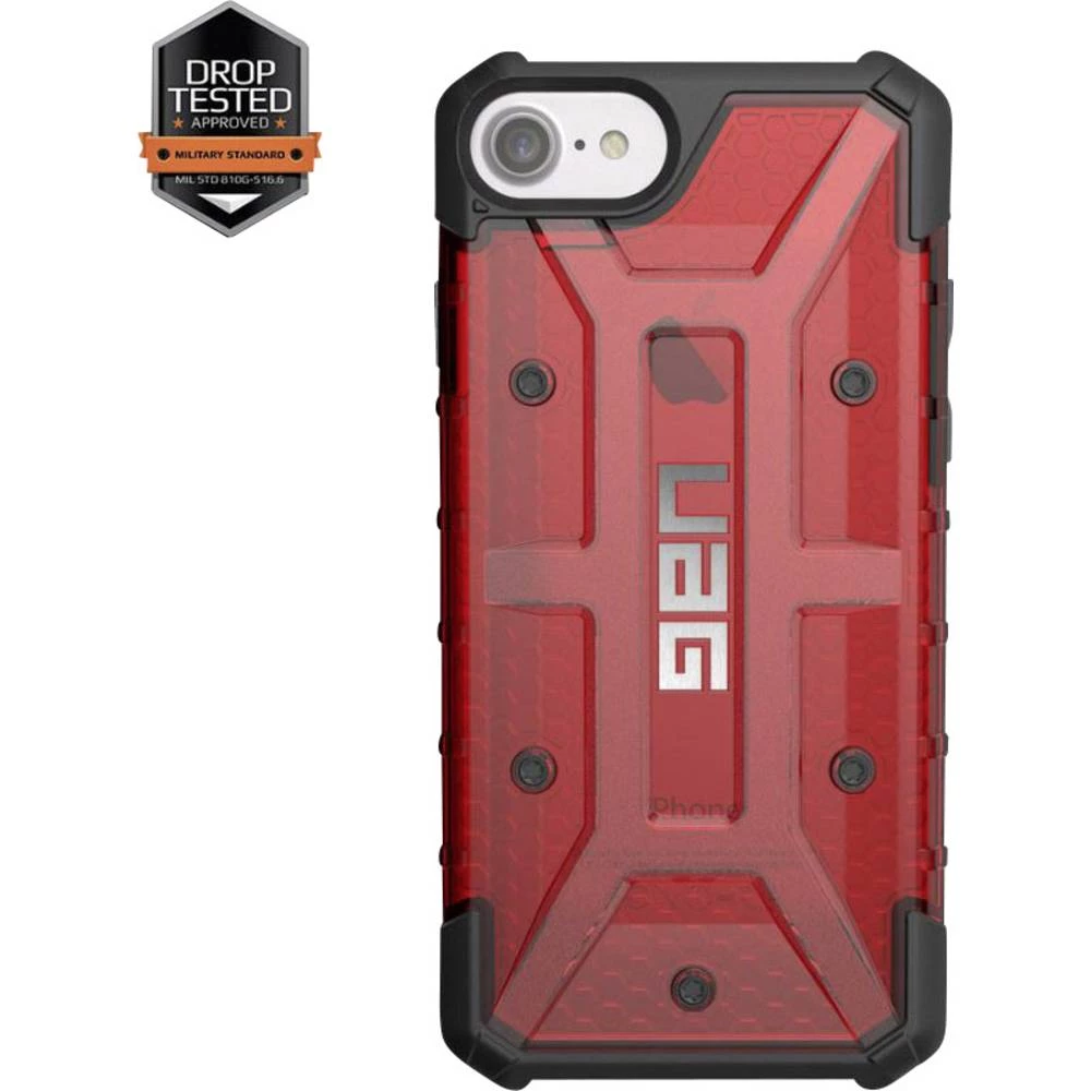 iPhone vanjski etui uag Plasma Pogodno za: Apple iPhone 6S, Apple iPhone 7, Apple iPhone 8, Crvena slika