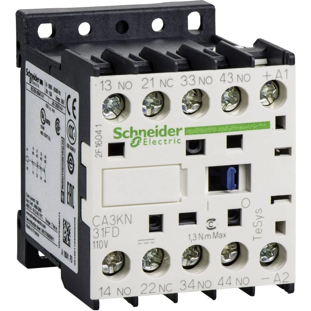 Schneider Electric CA3KN31FD Pomoćni kontaktor 1 ST slika