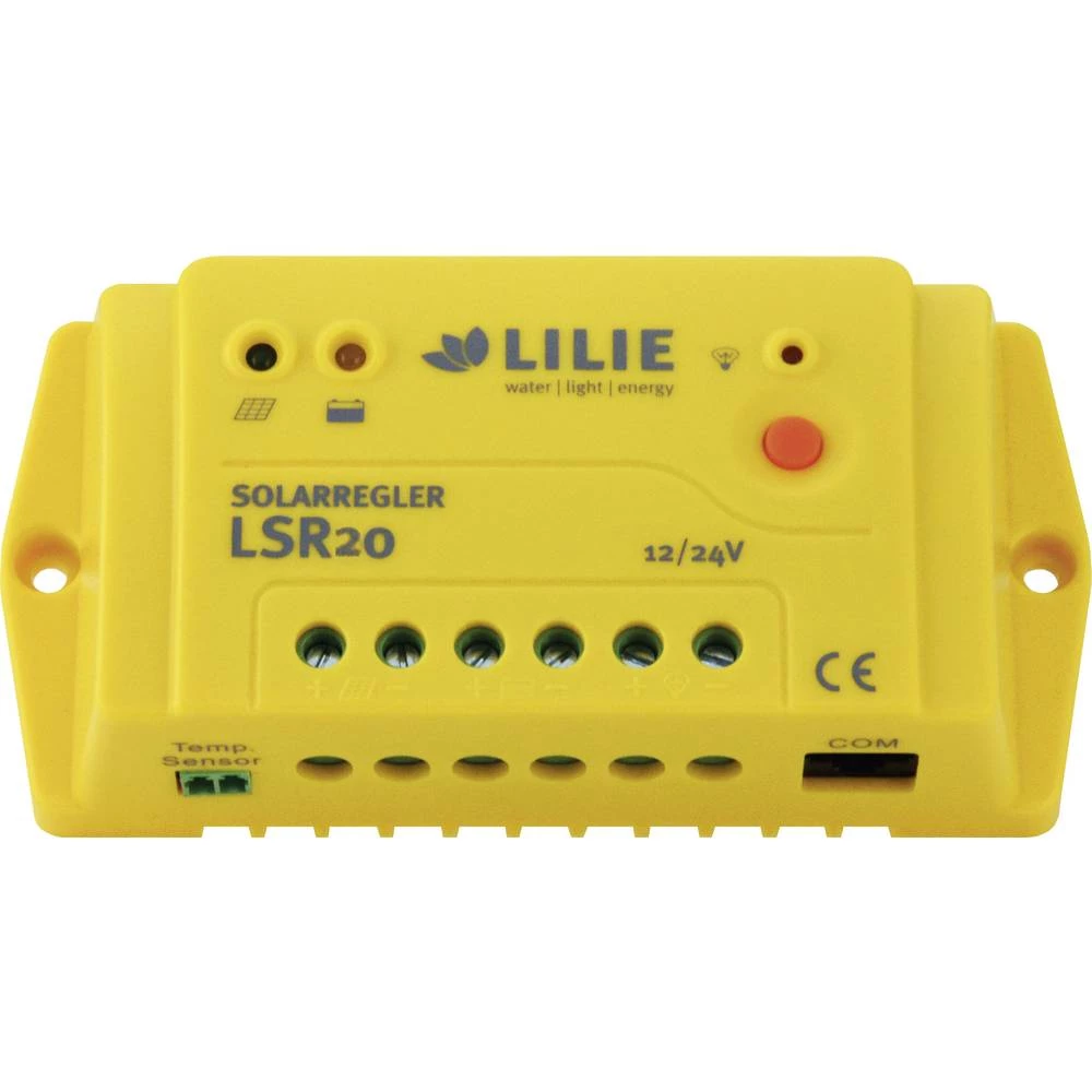 Solarni regulator punjenja Lilie LSR 20 PWM 12 V, 24 V 20 A slika
