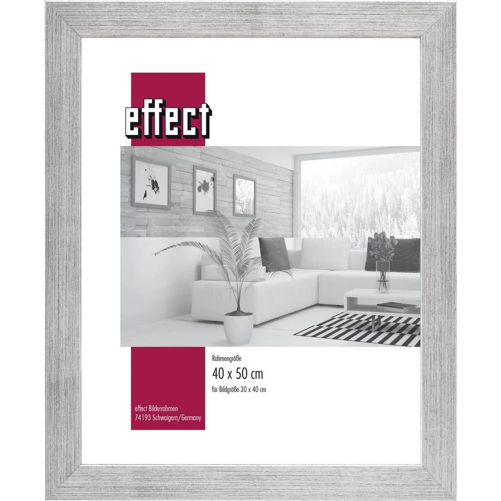 Effect Bilderrahmen K179 4050 01 izmjenjivi okvir za slike Format papira: 40 x 50 cm srebrna slika