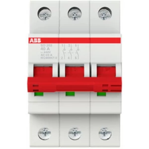 prekidač za isključivanje   siva 3-polni  40 A 3 zatvarač   ABB 2CDD283101R0040 slika
