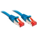 LINDY 47724 RJ45 mrežni kabel, Patch kabel cat 6 S/FTP 15.00 m plava boja  1 St. slika