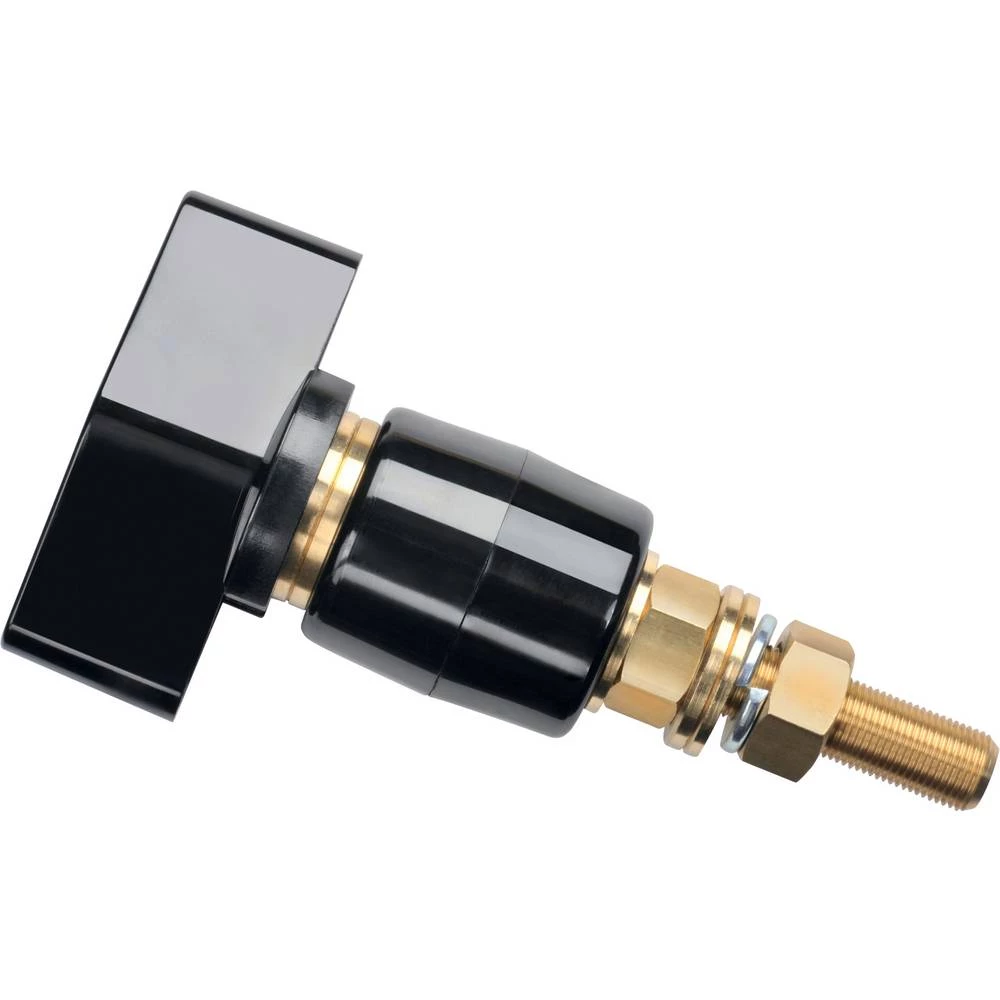 Schützinger POL 201 L / SW stezaljka s polovima crna 200 A 10 St. slika