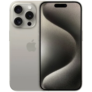 Apple iPhone 15 Pro titan prirodna 256 GB 15.5 cm (6.1 palac) slika